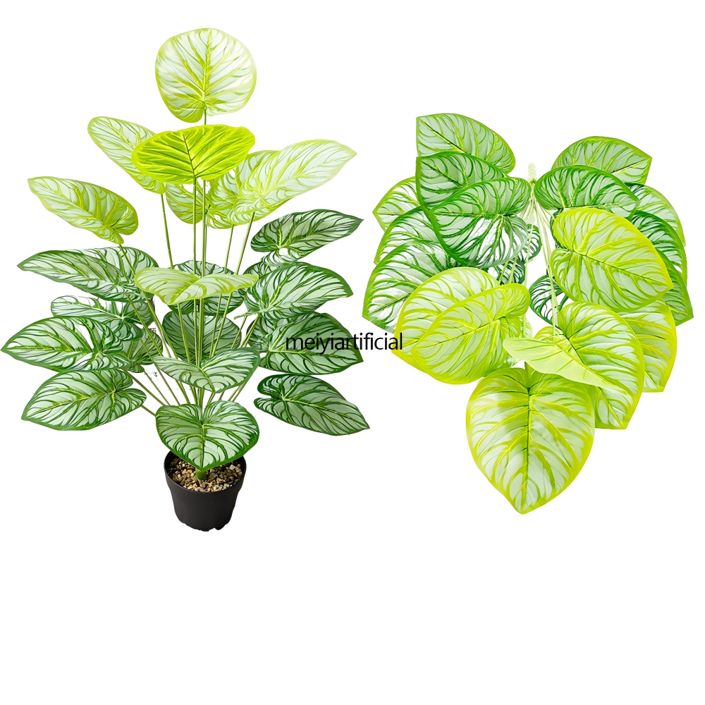 large artificial palm vine 105cm plant with realistic rubber leaves potted large artificial palm vine 105cm plant with realistic rubber leaves potted