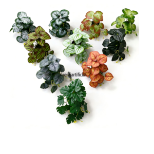 artificial hanging vines monstera apple watermelon decor