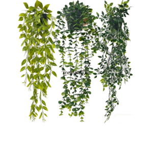 Artificial Eucalyptus Vines (51cm/60cm/80cm) - Faux Hanging Plants for Wedding, Front Door & Christmas Decor
