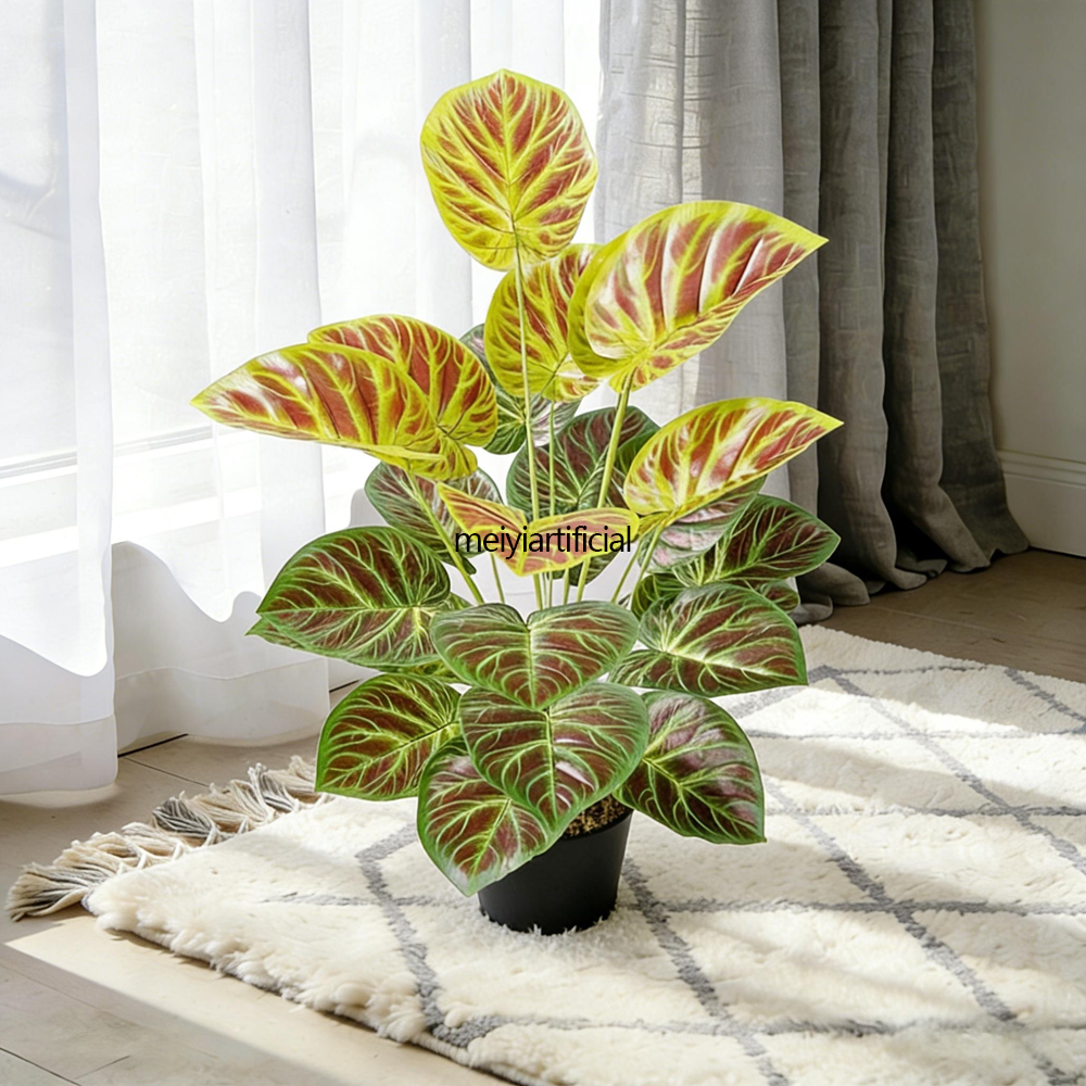 large artificial palm vine 105cm plant with realistic rubber leaves potted large artificial palm vine 105cm plant with realistic rubber leaves potted