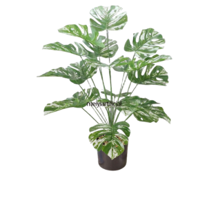 artificial monstera deliciosa plant realistic nordic style decor