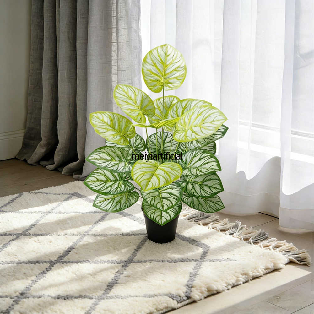 large artificial palm vine 105cm plant with realistic rubber leaves potted large artificial palm vine 105cm plant with realistic rubber leaves potted