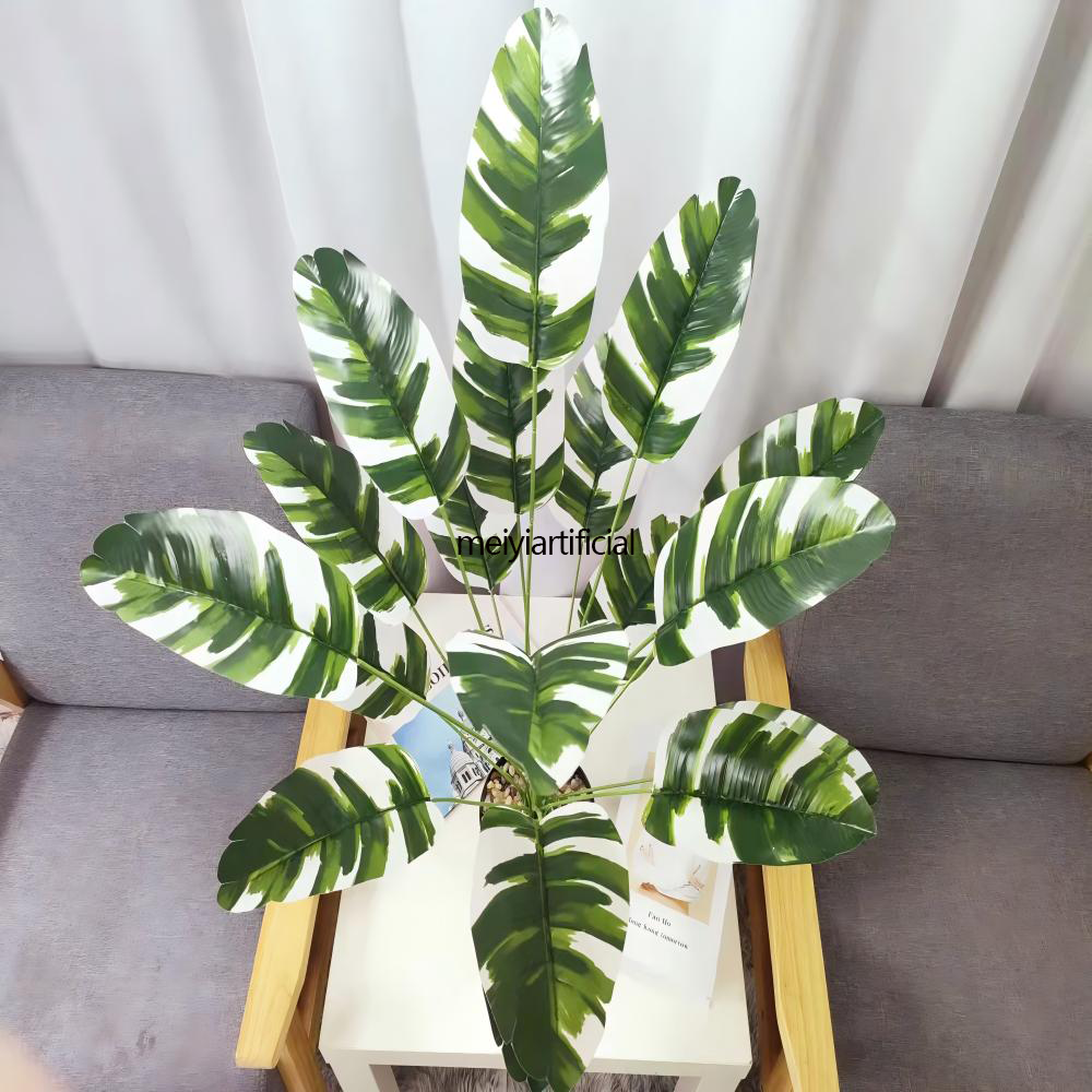 65cm/82cm Artificial Bird of Paradise & Banana Tree With Built-in Adjustable Steel Wire - Realistic Faux Traveler's Palm for Home, Office, Hotel & Cafe Decor 65cm/82cm Artificial Bird of Paradise & Banana Tree With Built-in Adjustable Steel Wire - Realistic Faux Traveler's Palm for Home, Office, Hotel & Cafe Decor