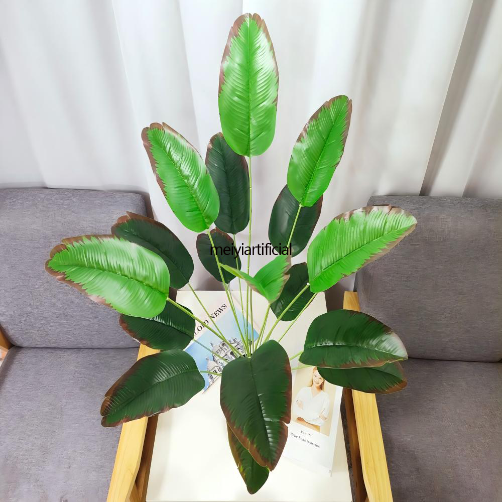 65cm/82cm Artificial Bird of Paradise & Banana Tree With Built-in Adjustable Steel Wire - Realistic Faux Traveler's Palm for Home, Office, Hotel & Cafe Decor 65cm/82cm Artificial Bird of Paradise & Banana Tree With Built-in Adjustable Steel Wire - Realistic Faux Traveler's Palm for Home, Office, Hotel & Cafe Decor