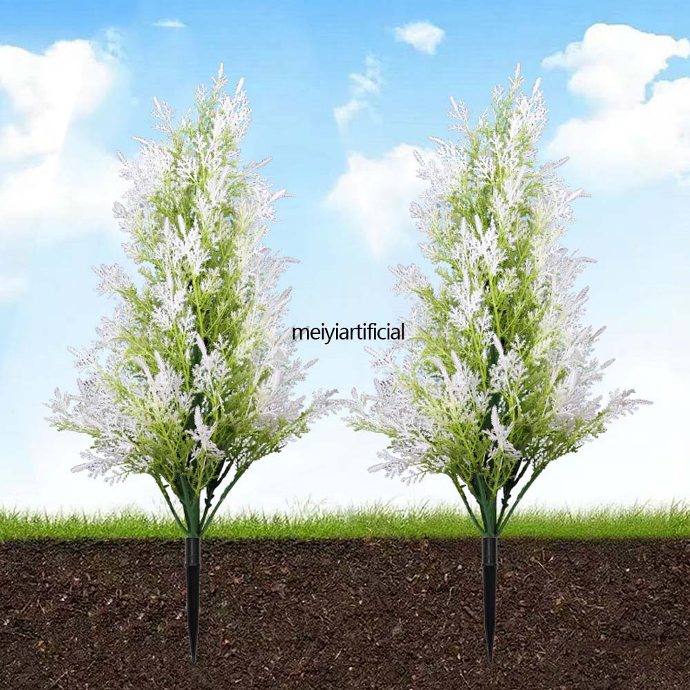 Artificial Christmas Cypress Topiary Pine Tree, Artificial Green Plant Potted Plant, Artificial Pine and Cypress Leaf Greenery Decoration Ornament, Outd oor Faux Shrubs with UV Resistant, Lasting Evergreen Bushes Push in Ground Plants for Front Porch (No Ground Spike Version 45cm /17.71 Inch) (Ground Spike Version 53cm / 20.86 Inch ) Artificial Christmas Cypress Topiary Pine Tree, Artificial Green Plant Potted Plant, Artificial Pine and Cypress Leaf Greenery Decoration Ornament, Outd oor Faux Shrubs with UV Resistant, Lasting Evergreen Bushes Push in Ground Plants for Front Porch (No Ground Spike Version 45cm /17.71 Inch) (Ground Spike Version 53cm / 20.86 Inch )