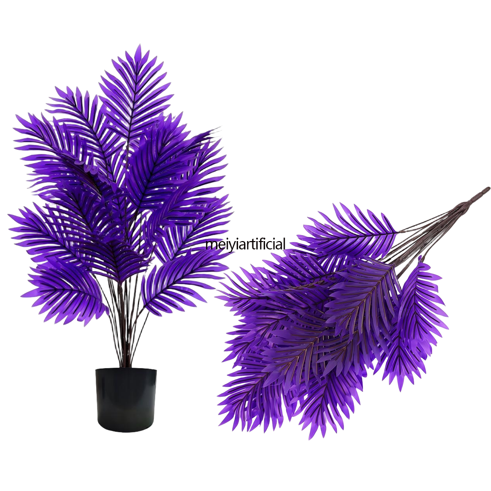 artificial purple areca palm bonsai for halloween decoration wholesale artificial purple areca palm bonsai for halloween decoration wholesale