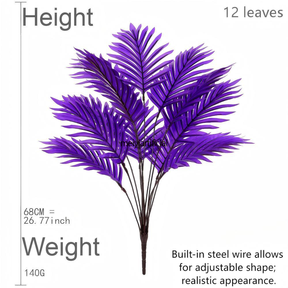 artificial purple areca palm bonsai for halloween decoration wholesale artificial purple areca palm bonsai for halloween decoration wholesale