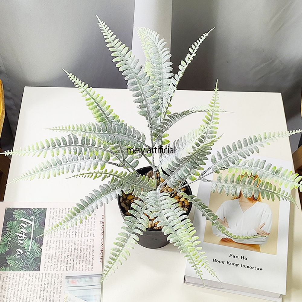 lifelike simulated artificial persian fern green plants uv resistant lifelike simulated artificial persian fern green plants uv resistant