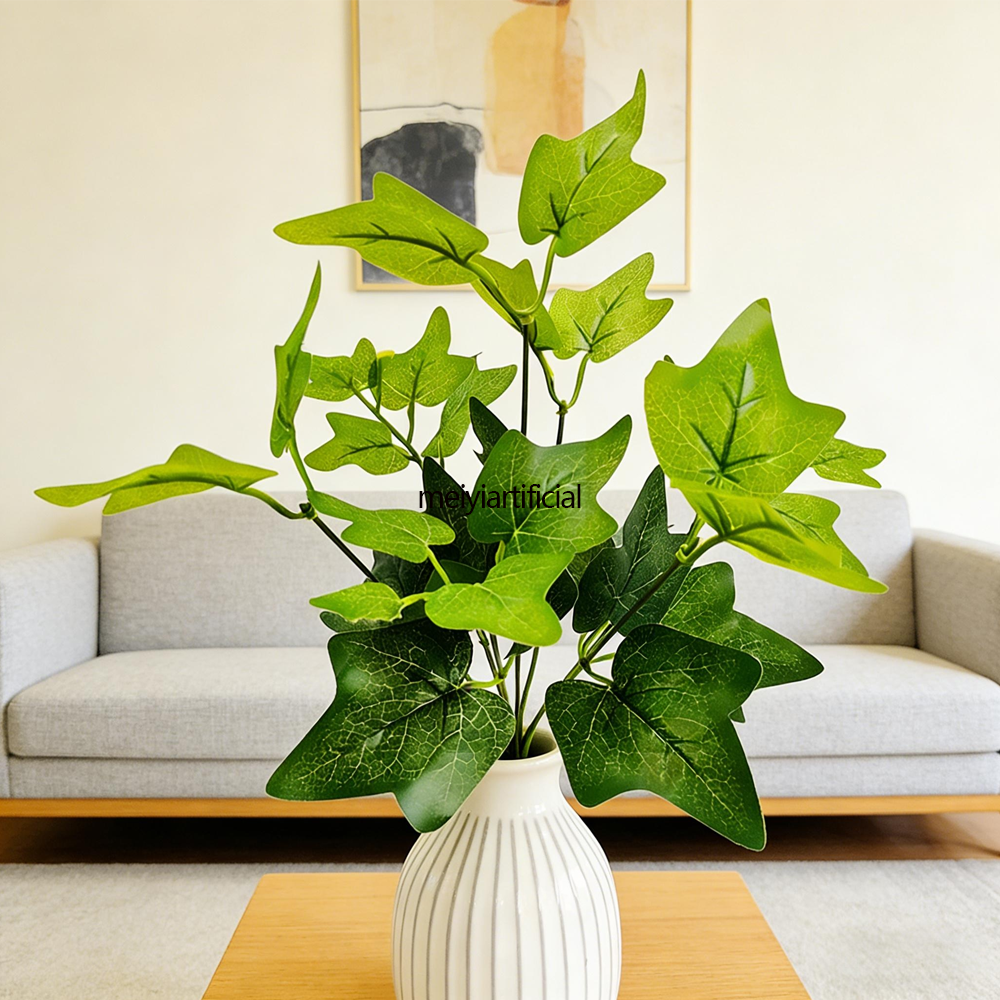 wholesale artificial 7 branched pothos plants realistic green vines wholesale artificial 7 branched pothos plants realistic green vines