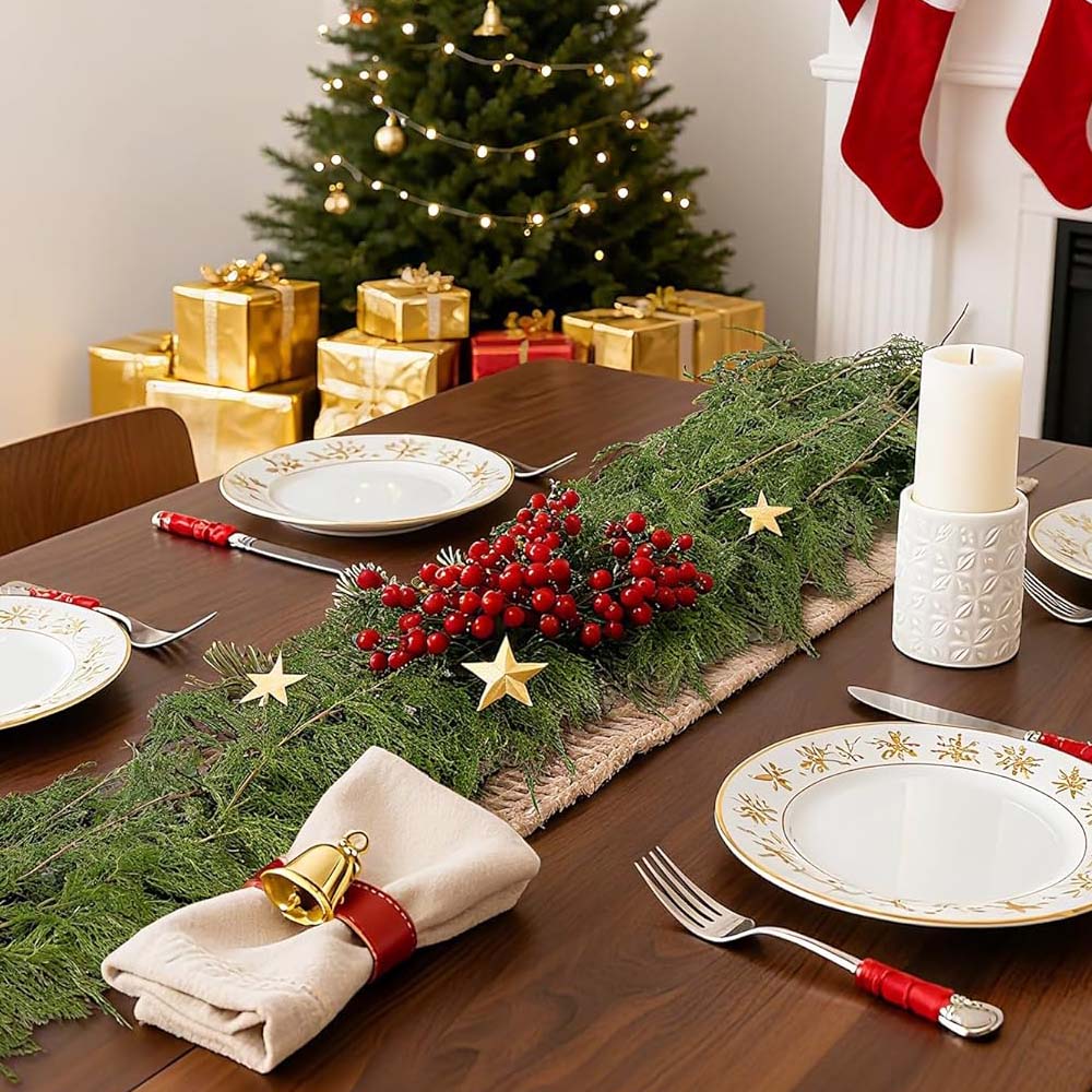 180cm / 70.86 Inch Artificial Christmas Greenery Pine Needle Vine Norfolk Pine Garlands, Encrypted Christmas Artificial Vine Home Decoration Artificial Pine Needle For Fireplace, Dining Table, Stair Railings, Railings, Fences, Walls, Door, Windows, Arch, and Arches 180cm / 70.86 Inch Artificial Christmas Greenery Pine Needle Vine Norfolk Pine Garlands, Encrypted Christmas Artificial Vine Home Decoration Artificial Pine Needle For Fireplace, Dining Table, Stair Railings, Railings, Fences, Walls, Door, Windows, Arch, and Arches