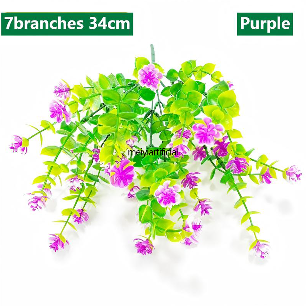 artificial eucalyptus camellias lavender 34cm faux flower bunch for hotels artificial eucalyptus camellias lavender 34cm faux flower bunch for hotels