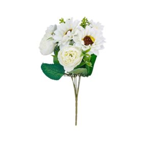 31cm artificial sunflower bouquets for diy and wedding decor (复制)