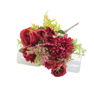 realistic silk artificial roses for weddings photography and decor (复制)