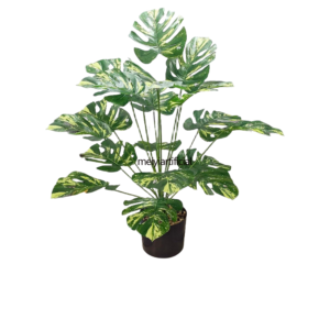 artificial monstera deliciosa plant realistic nordic style decor