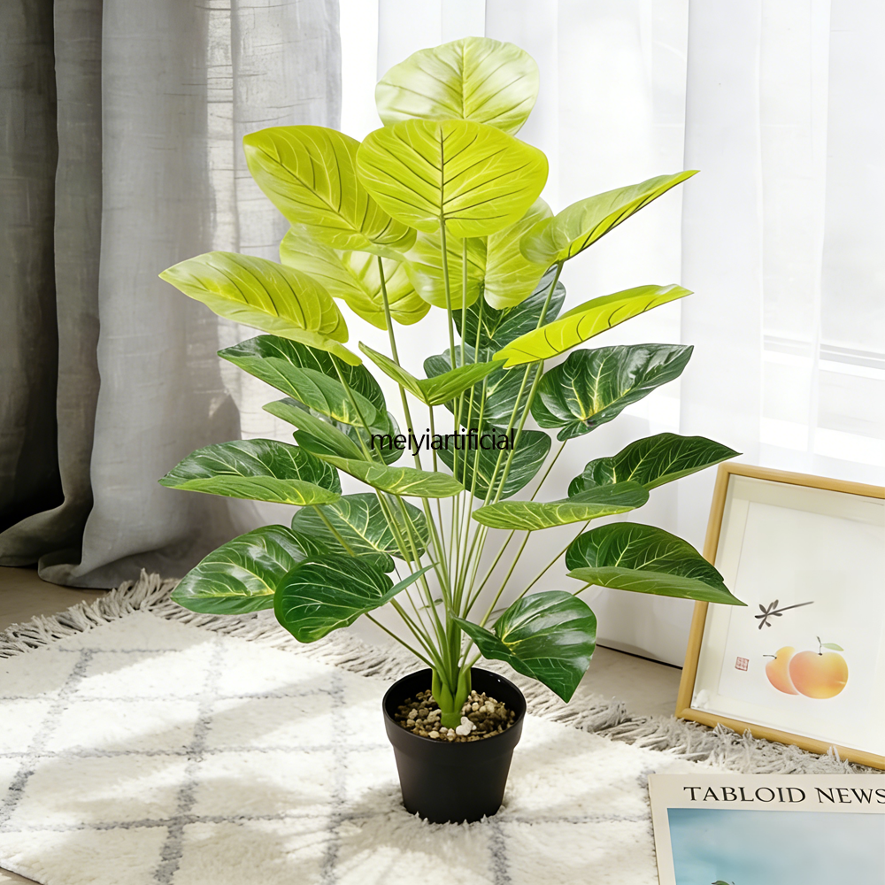 large artificial palm vine 105cm plant with realistic rubber leaves potted large artificial palm vine 105cm plant with realistic rubber leaves potted