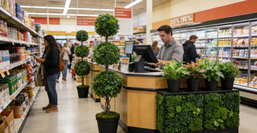 US retail chain (80+ stores) with modular artificial potted plants US retail chain (80+ stores) with modular artificial potted plants