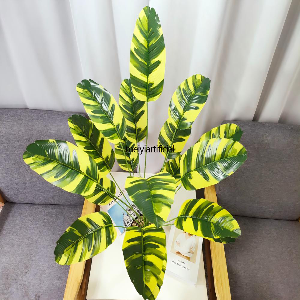 65cm/82cm Artificial Bird of Paradise & Banana Tree With Built-in Adjustable Steel Wire - Realistic Faux Traveler's Palm for Home, Office, Hotel & Cafe Decor 65cm/82cm Artificial Bird of Paradise & Banana Tree With Built-in Adjustable Steel Wire - Realistic Faux Traveler's Palm for Home, Office, Hotel & Cafe Decor