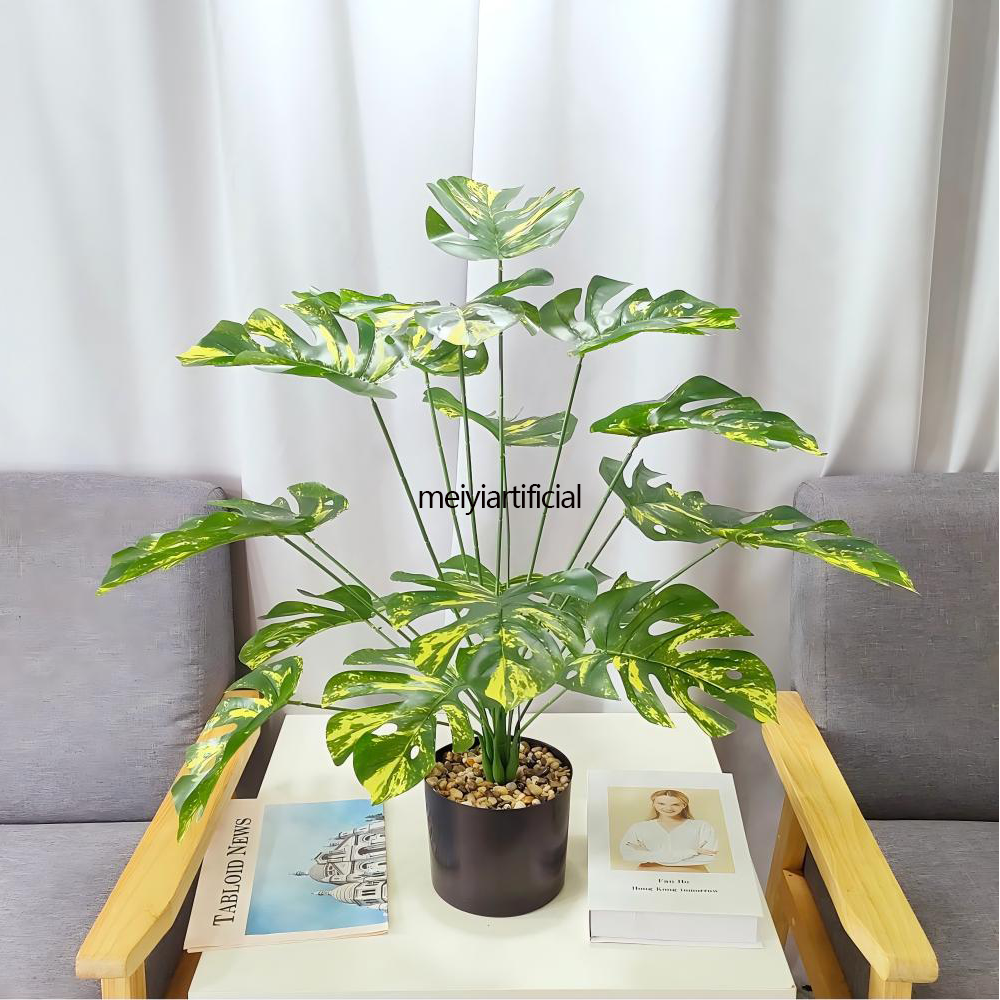 artificial monstera deliciosa plant realistic nordic style decor (复制) artificial monstera deliciosa plant realistic nordic style decor (复制)