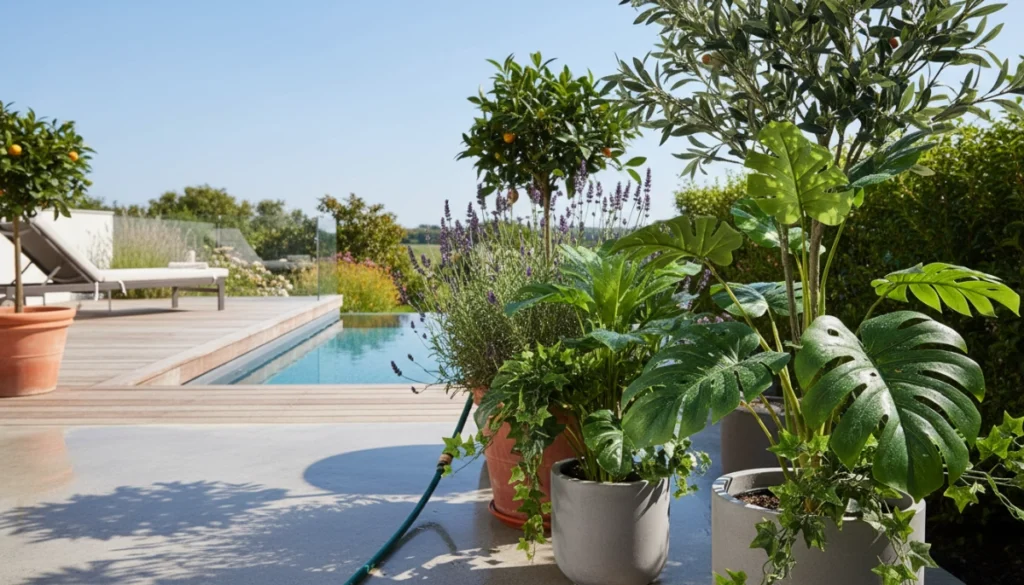 are fake plants waterproof for outdoor landscaping 5