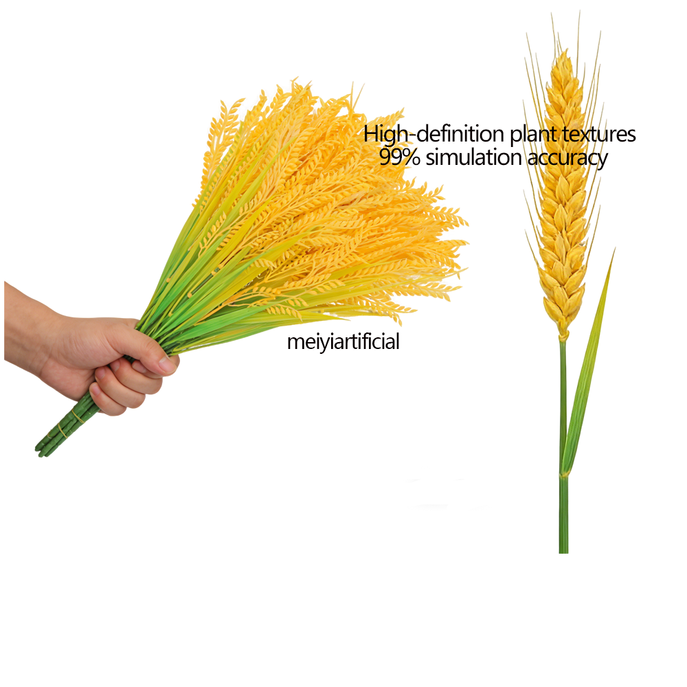 artificial wheat ears 40cm for home decor and wedding props artificial wheat ears 40cm for home decor and wedding props