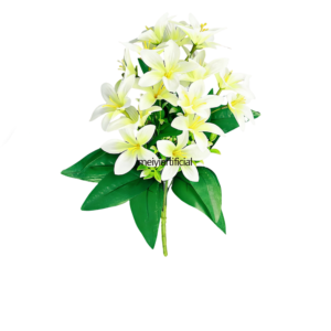 realistic artificial silk lilies for weddings home and hotel decor