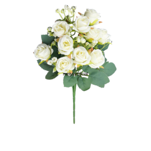 artificial rose wedding bouquet (复制)