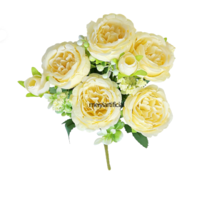 artificial rose wedding bouquet