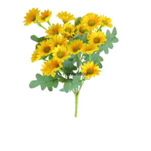 artificial daisies 35cm/ 13.78 inch wholesale realistic silk flowers for wedding centerpieces bulk sprays (复制)