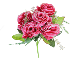artificial rose wedding bouquet (复制)