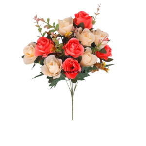 artificial rose wedding bouquet (复制)