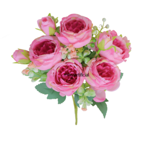 artificial rose wedding bouquet (复制)