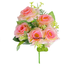 artificial rose wedding bouquet (复制)