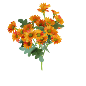 artificial daisies 35cm/ 13.78 inch wholesale realistic silk flowers for wedding centerpieces bulk sprays (复制)