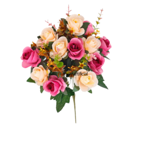 artificial rose wedding bouquet (复制)