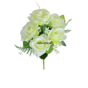 artificial rose wedding bouquet (复制)