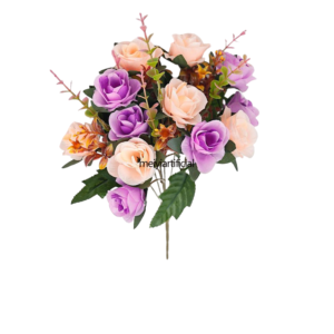 artificial rose wedding bouquet (复制)