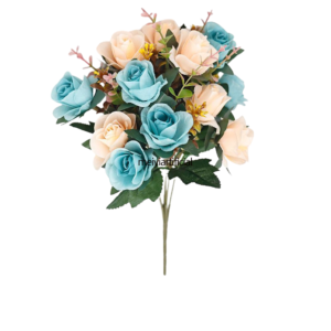 artificial rose wedding bouquet (复制)