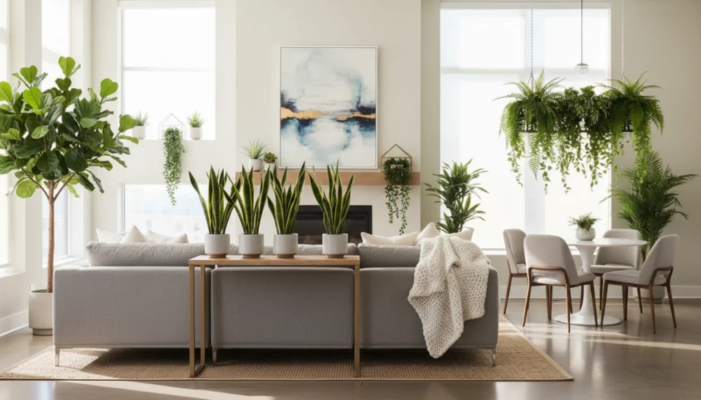 application of artificial plants in indoor landsca 1