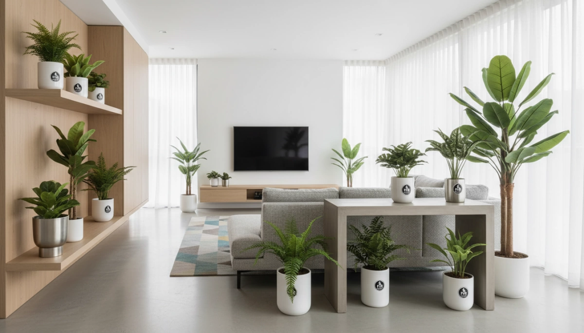 Fire-Retardant Artificial Plants Safety