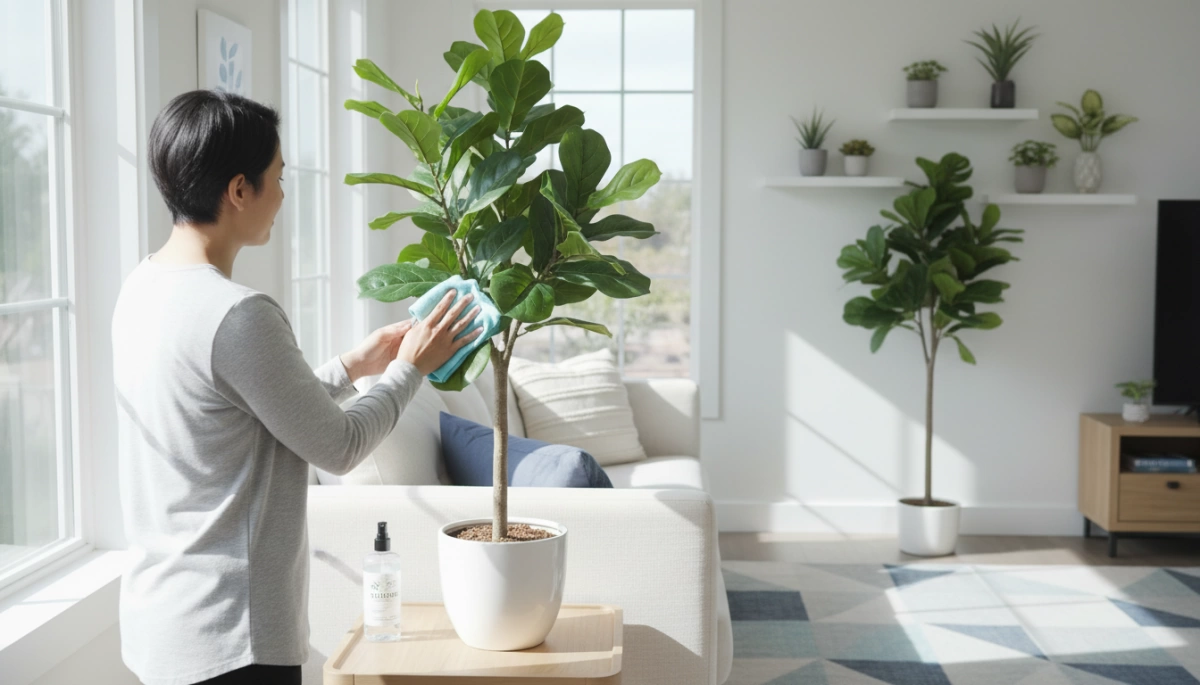 How to Clean Dust Off Artificial Plants Like a Pro cleaning artificial plants safely
